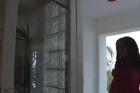 dark ladyboy acquires gangbanged