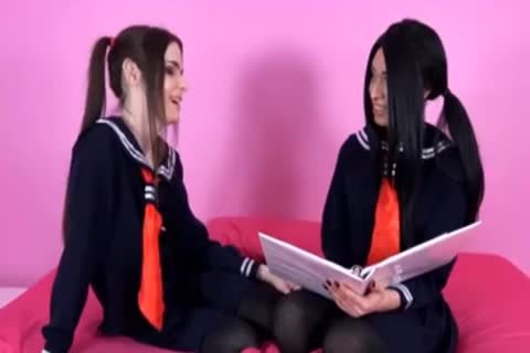 lesbian babes ladyboys On web camera