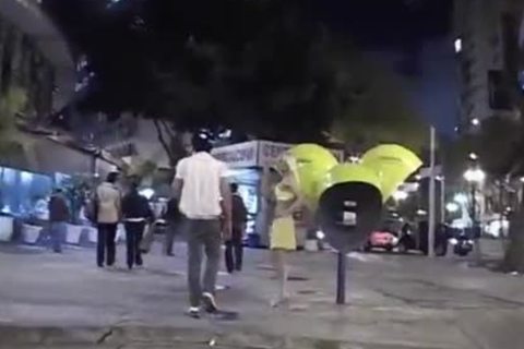stunning tranny pounding A dude