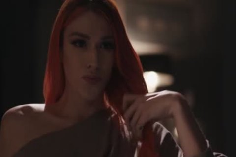 Exotic Tbabe Aspen Brooks Stretch Ts butthole For A Hard pooper