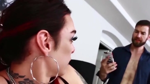 submissive tgirl Chelsea Marie Rimmed And Hard arse nailed