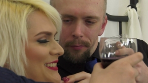 GenderX - Blond Kai Bailey in sexy stockings reality fingering