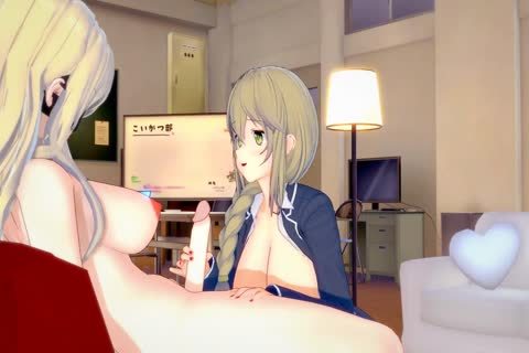 Futa Sword Maiden X Guild beauty[Goblin Slayer] — 3D manga