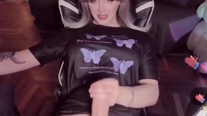 large booty German Translady In dark nylons Strokes Her large ramrod Online