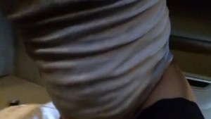 Real sex together with crossdresser wearing dress