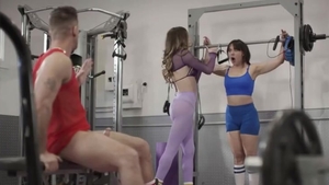 hoe TS Ties Up friend whilst Riding Teachers weenie