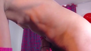 sexy Masturbating On Chair And cum
