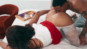 Trans Angels: Creampie Surprise for a Horny Tgirl