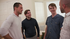 Accidental Gangbang: She-males in Full Force