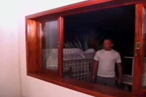 blonde TS ejaculates On boy After ass