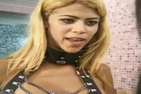 Fetish orgy With A blond lady-boy playgirl